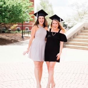 Lulus Grey Cocktail Dress